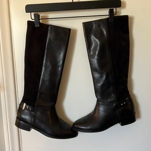 Cole Haan Leather and Suede Boots